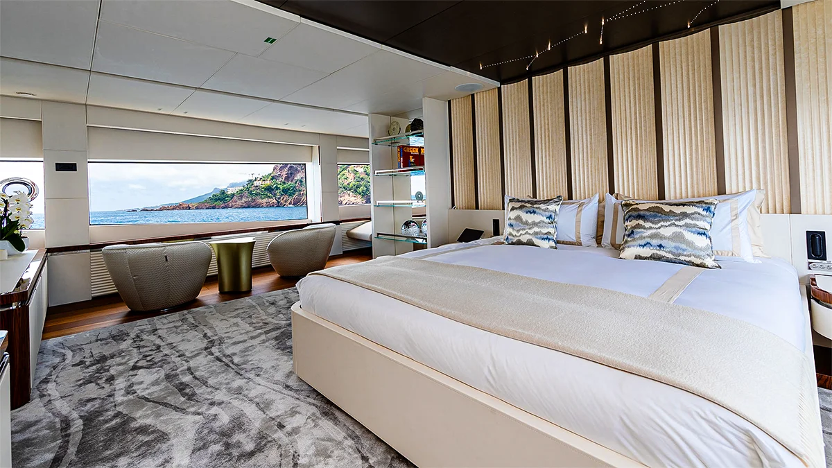 120' Amer Yacht Charter by YCM