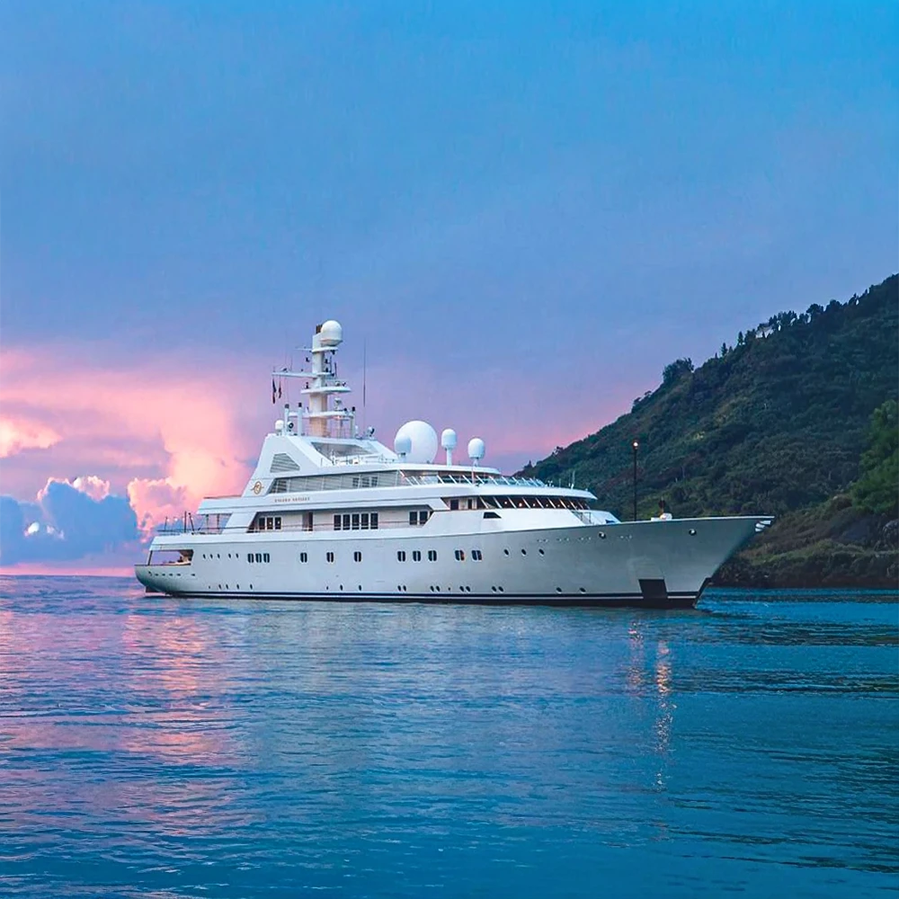 279' Blohm & Voss Mediterranean Yacht Charter 1 Mediterranean Yacht Charter