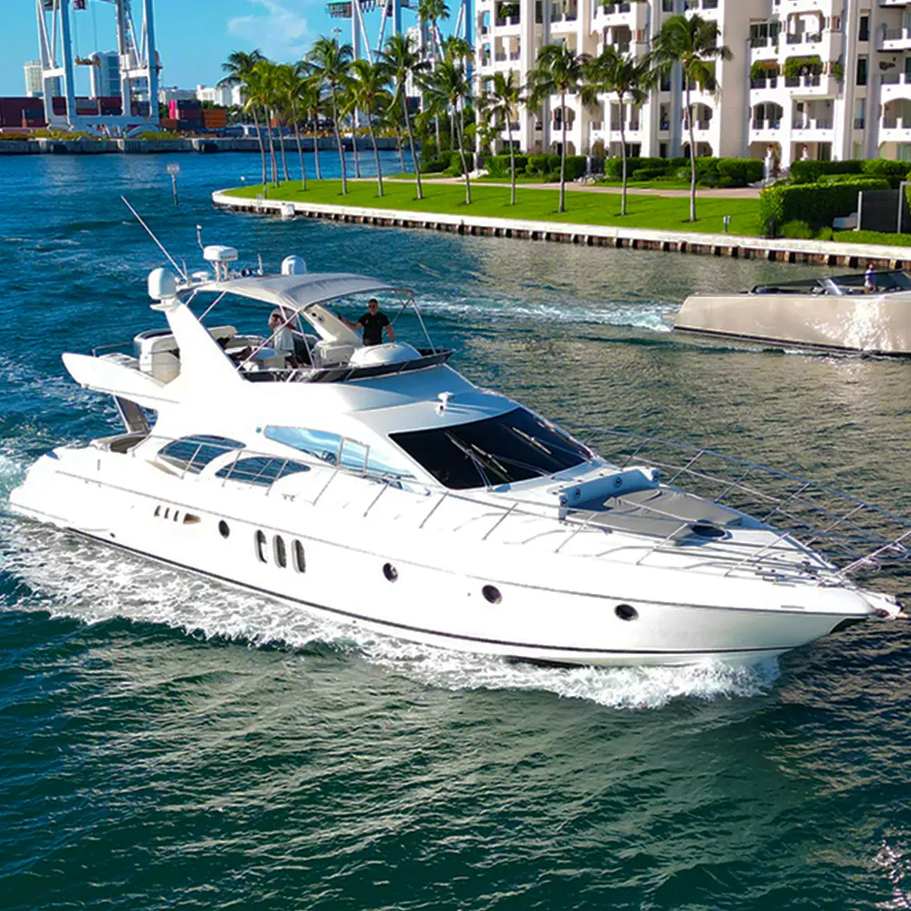 Miami Yacht Charter 65' Azimut