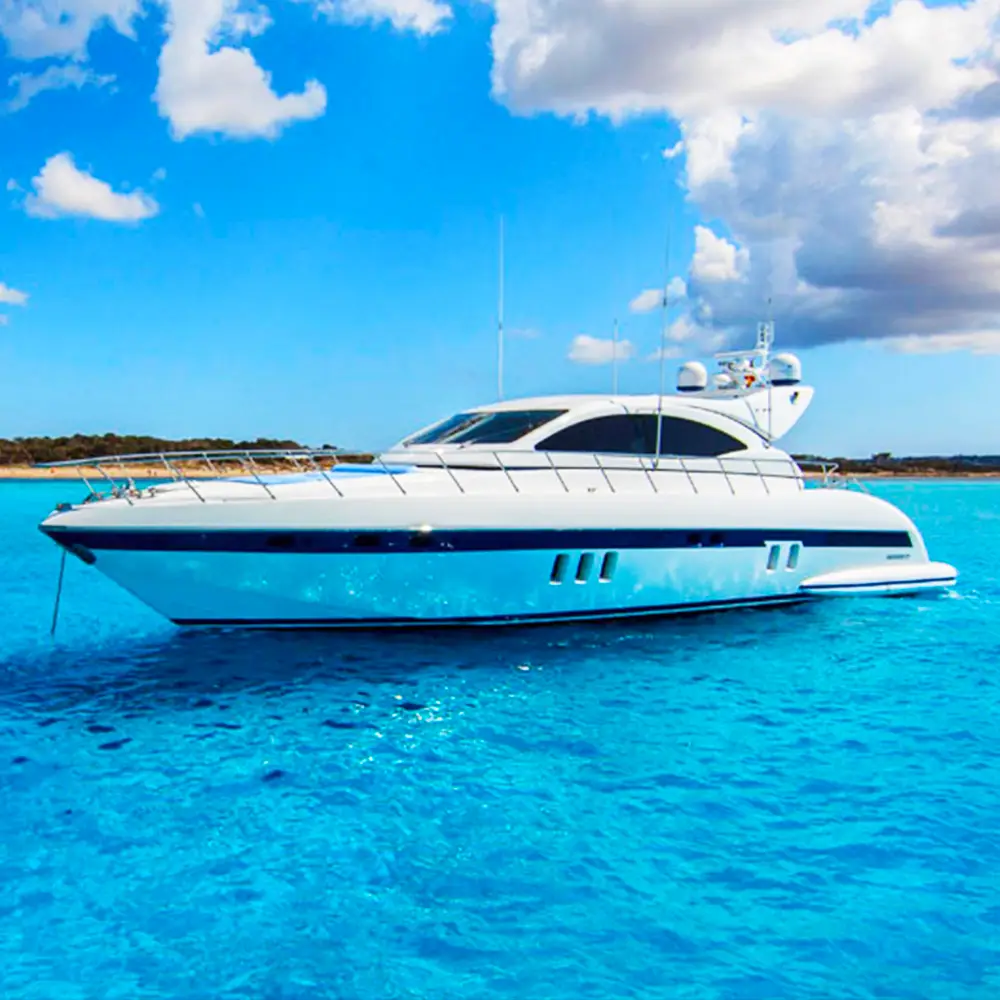 72' Foot Mangusta Luxury Yacht - Yacht Charters in The Bahamas