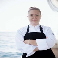 78 Ferretti Athens charter Chef